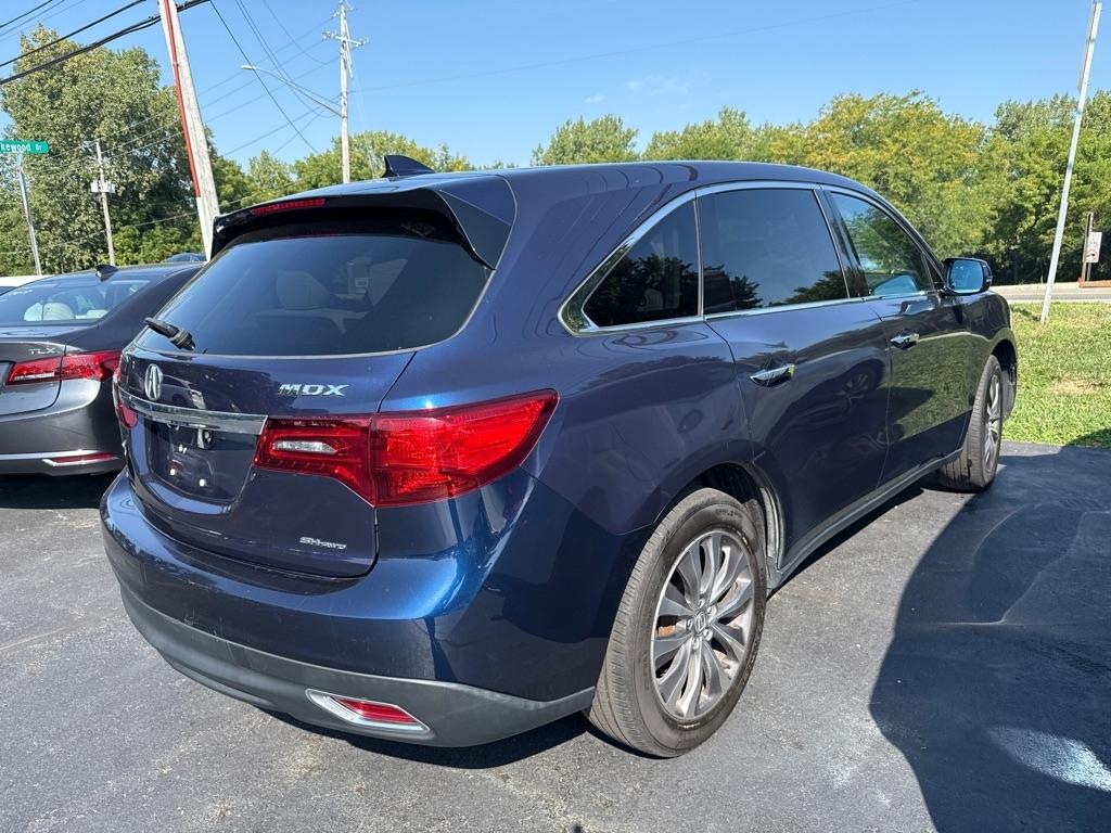 Acura MDX SH-AWD 9-Spd AT w/Tech Package 2016