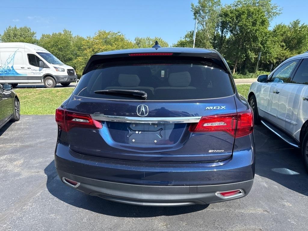 Acura MDX SH-AWD 9-Spd AT w/Tech Package 2016