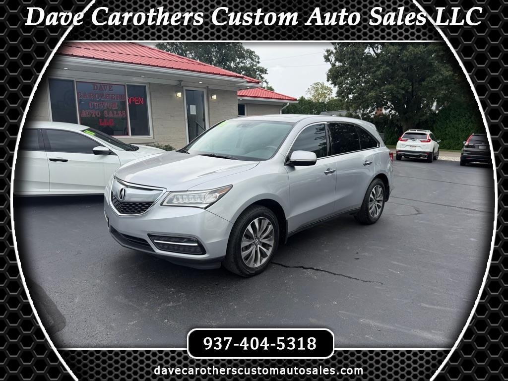 2015 Acura MDX 6-Spd AT w/Tech Package