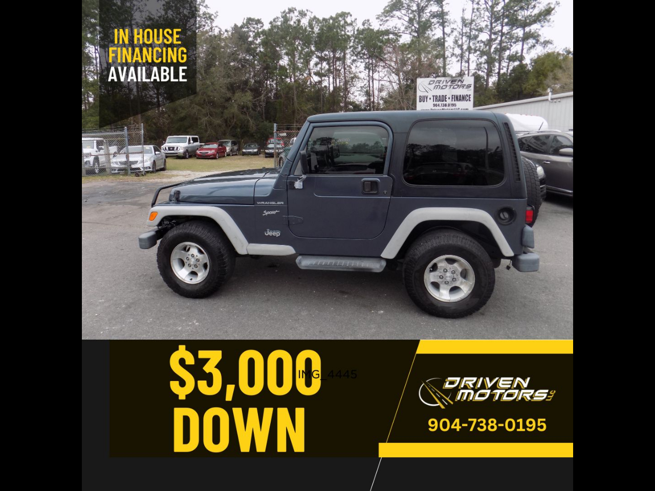 Jeep Wrangler X 2003