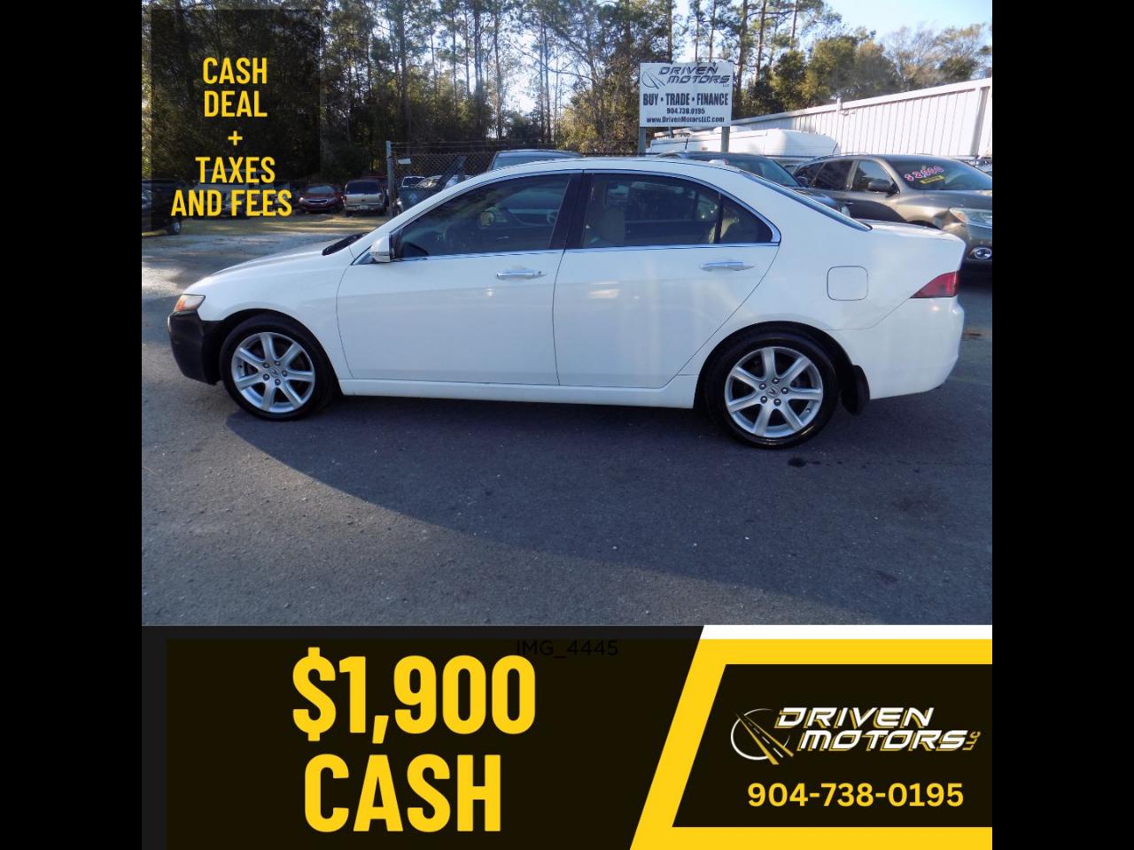 2005 Acura TSX 5-speed AT