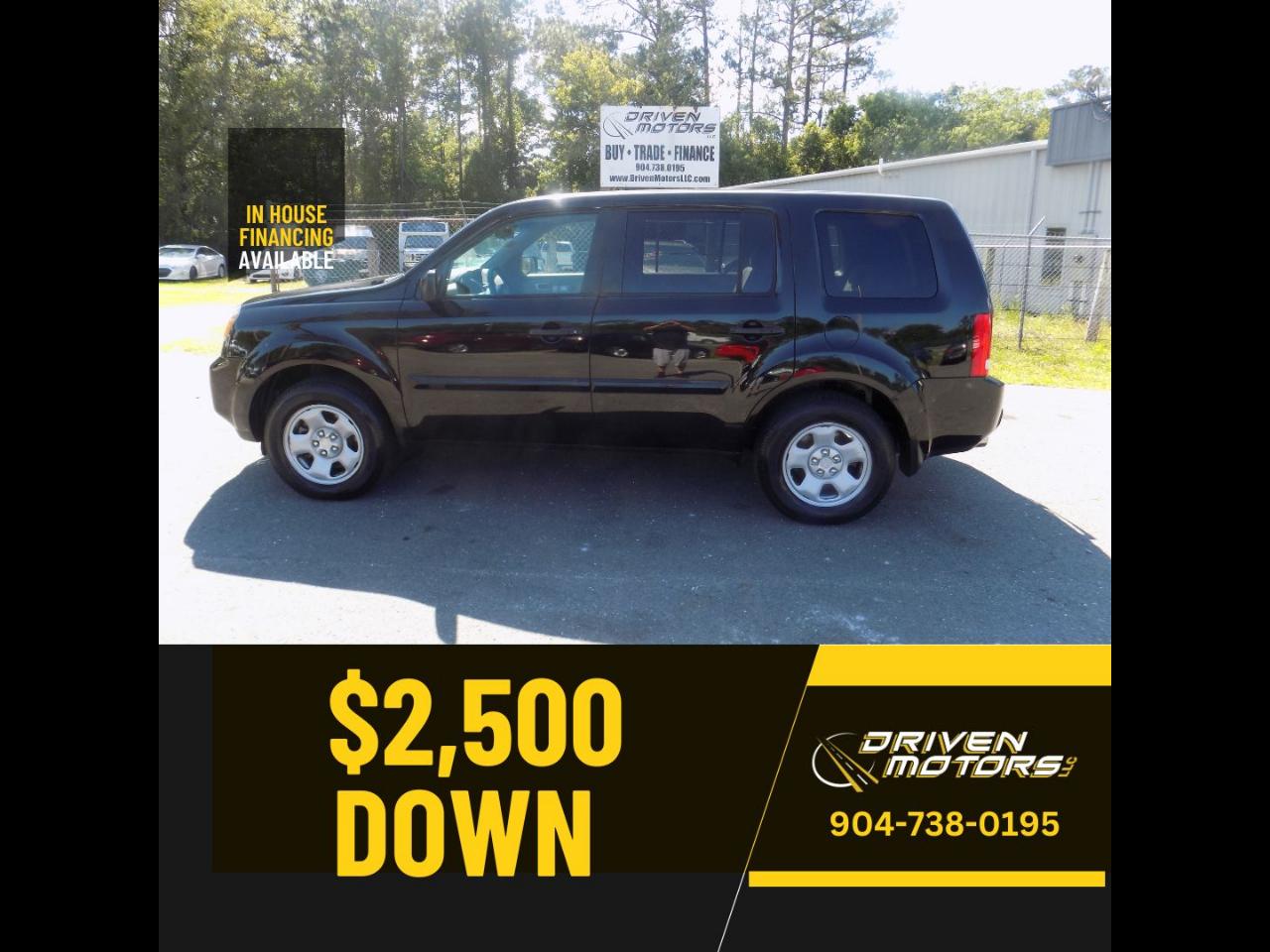 Honda Pilot LX 2WD 5-Spd AT 2011