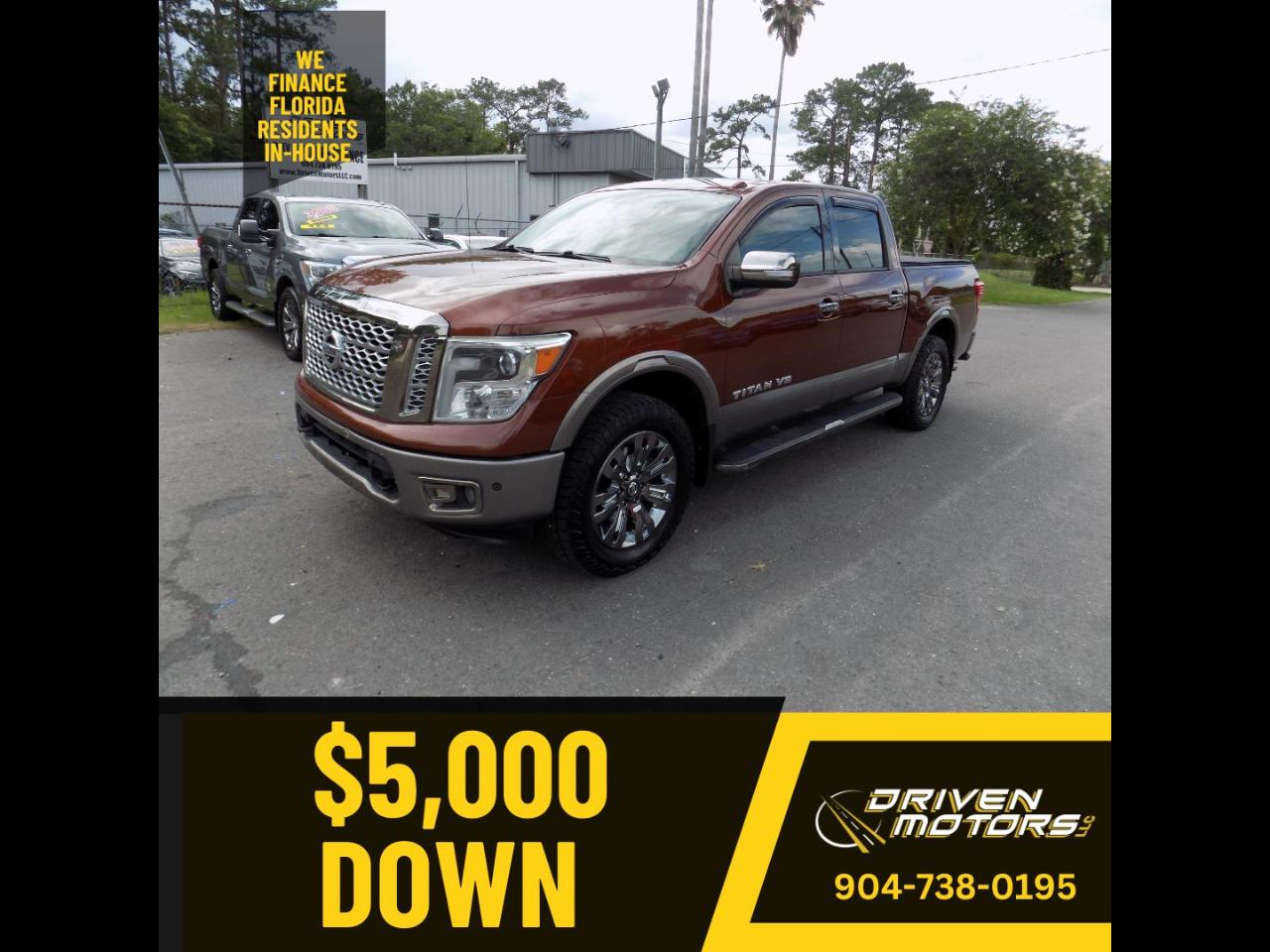 Nissan Titan Platinum Reserve Crew Cab 4WD 2018