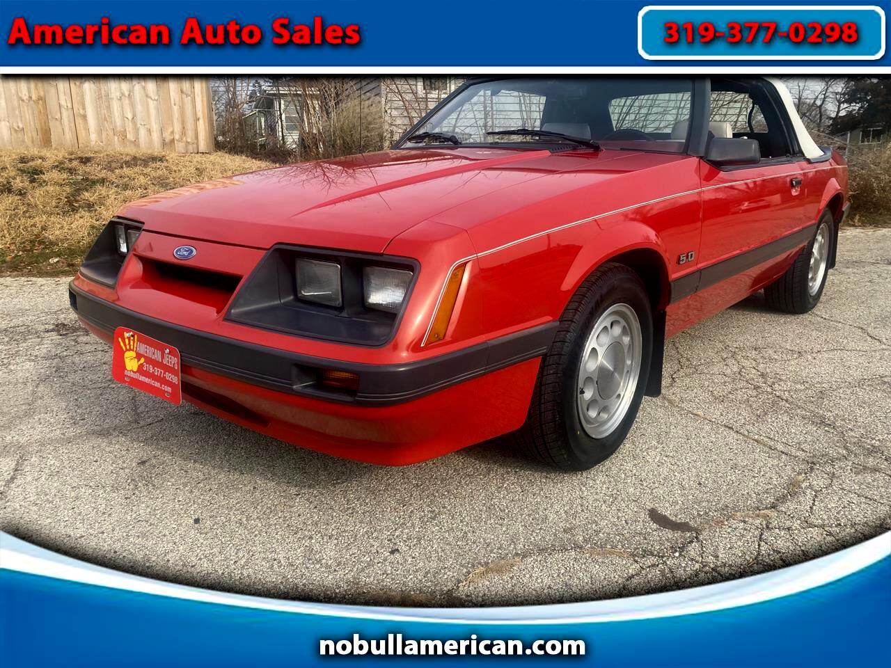 Ford Mustang 2dr Convertible LX 5.0L 1986