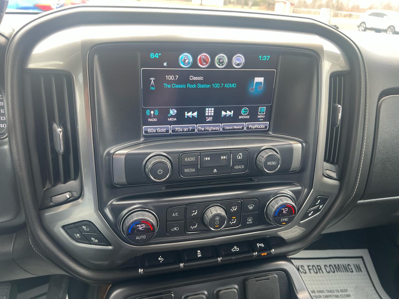 Chevrolet Silverado 1500 4WD Crew Cab 143.5" LTZ w/1LZ 2018