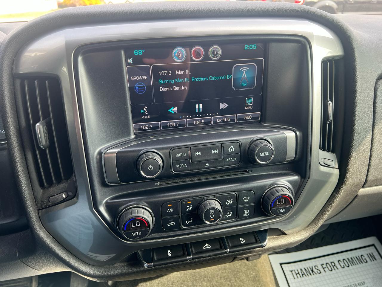 Chevrolet Silverado 2500HD 4WD Double Cab 144.2" LT 2015