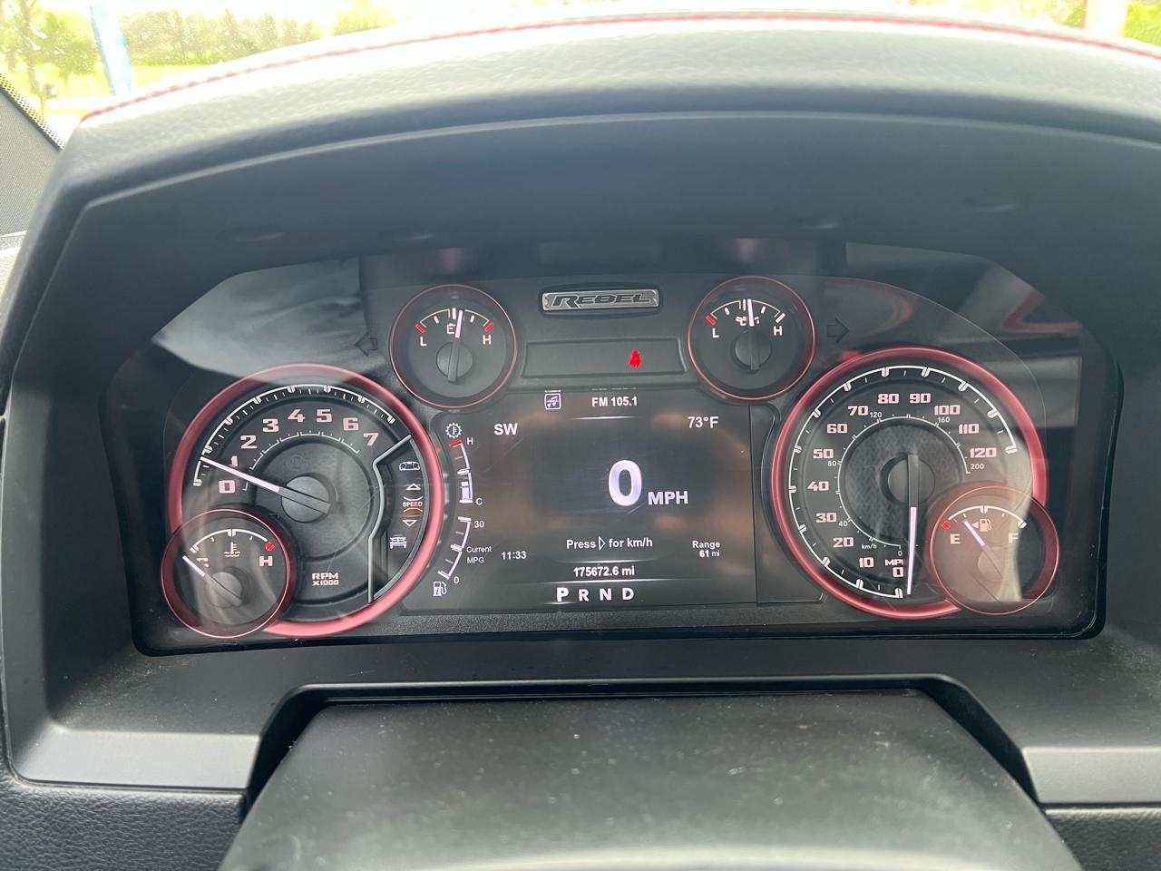 RAM 1500 Rebel 4x4 Crew Cab 5'7" Box *Ltd Avail* 2018