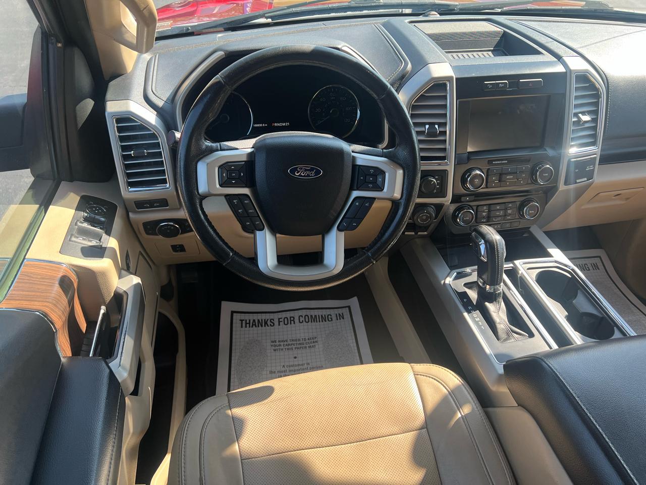 Ford F-150 4WD SuperCrew 150" Lariat 2016