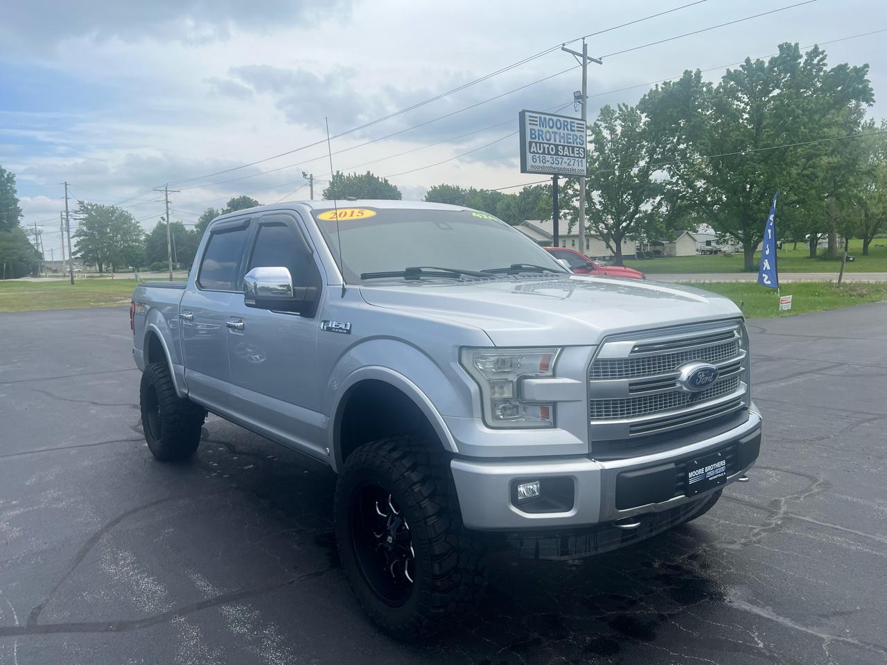 Ford F-150 4WD SuperCrew 145" Platinum 2015