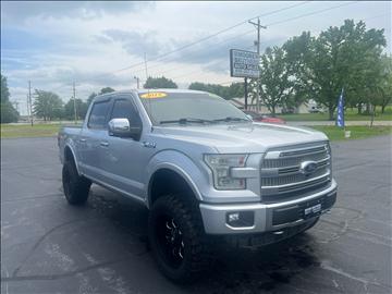 2015 Ford F-150 4WD SuperCrew 145" Platinum