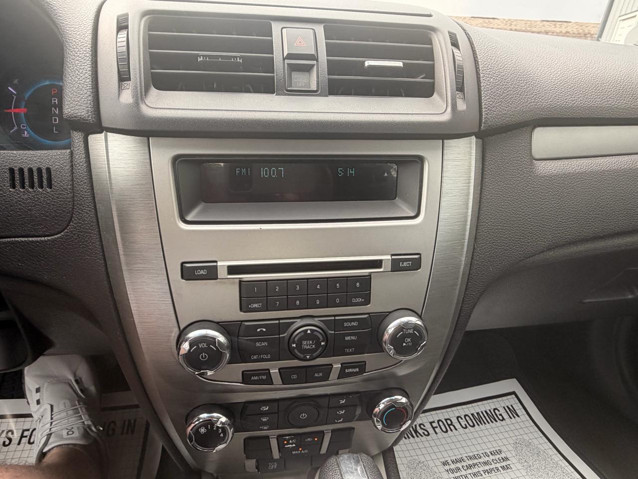Ford Fusion 4dr Sdn SE FWD 2012