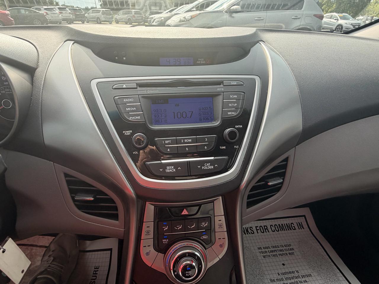 Hyundai Elantra 4dr Sdn Auto GLS (Alabama Plant) 2013