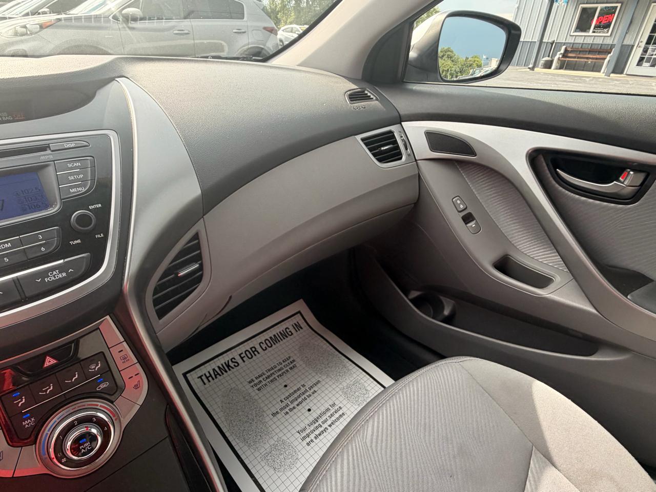 Hyundai Elantra 4dr Sdn Auto GLS (Alabama Plant) 2013