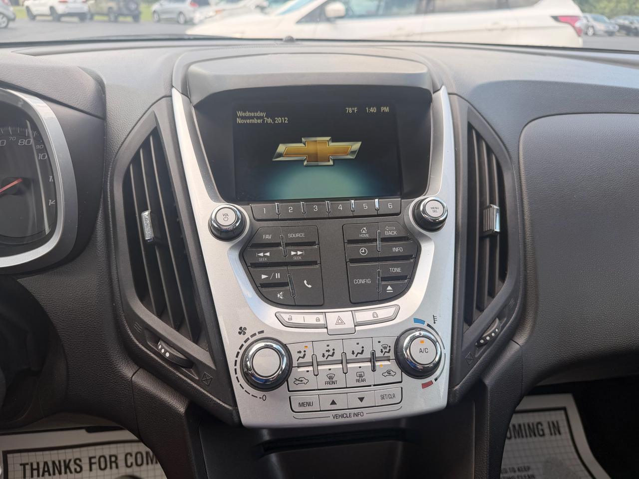 Chevrolet Equinox FWD 4dr LT w/1LT 2012