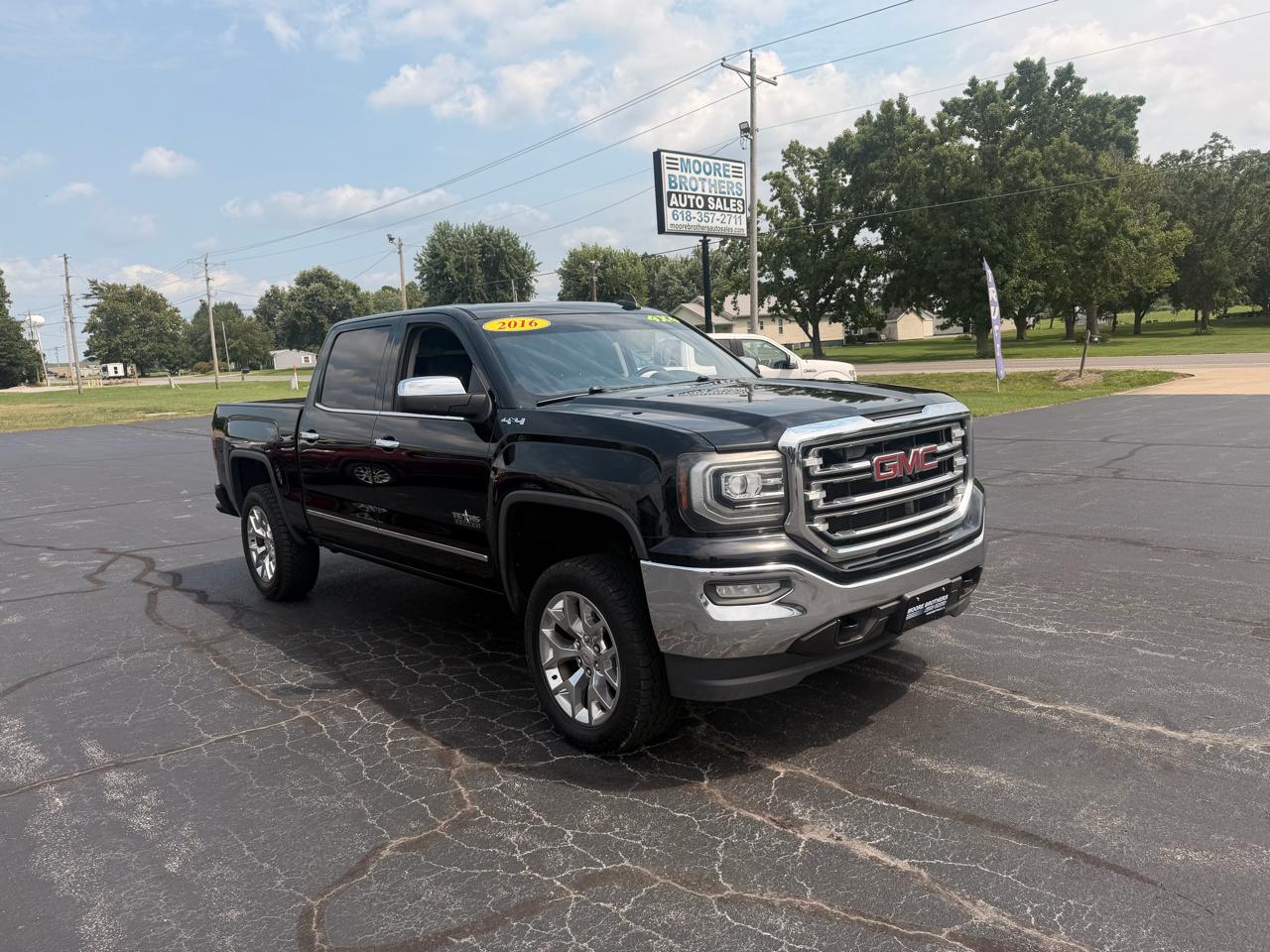 GMC Sierra 1500 4WD Crew Cab 143.5" SLT 2016