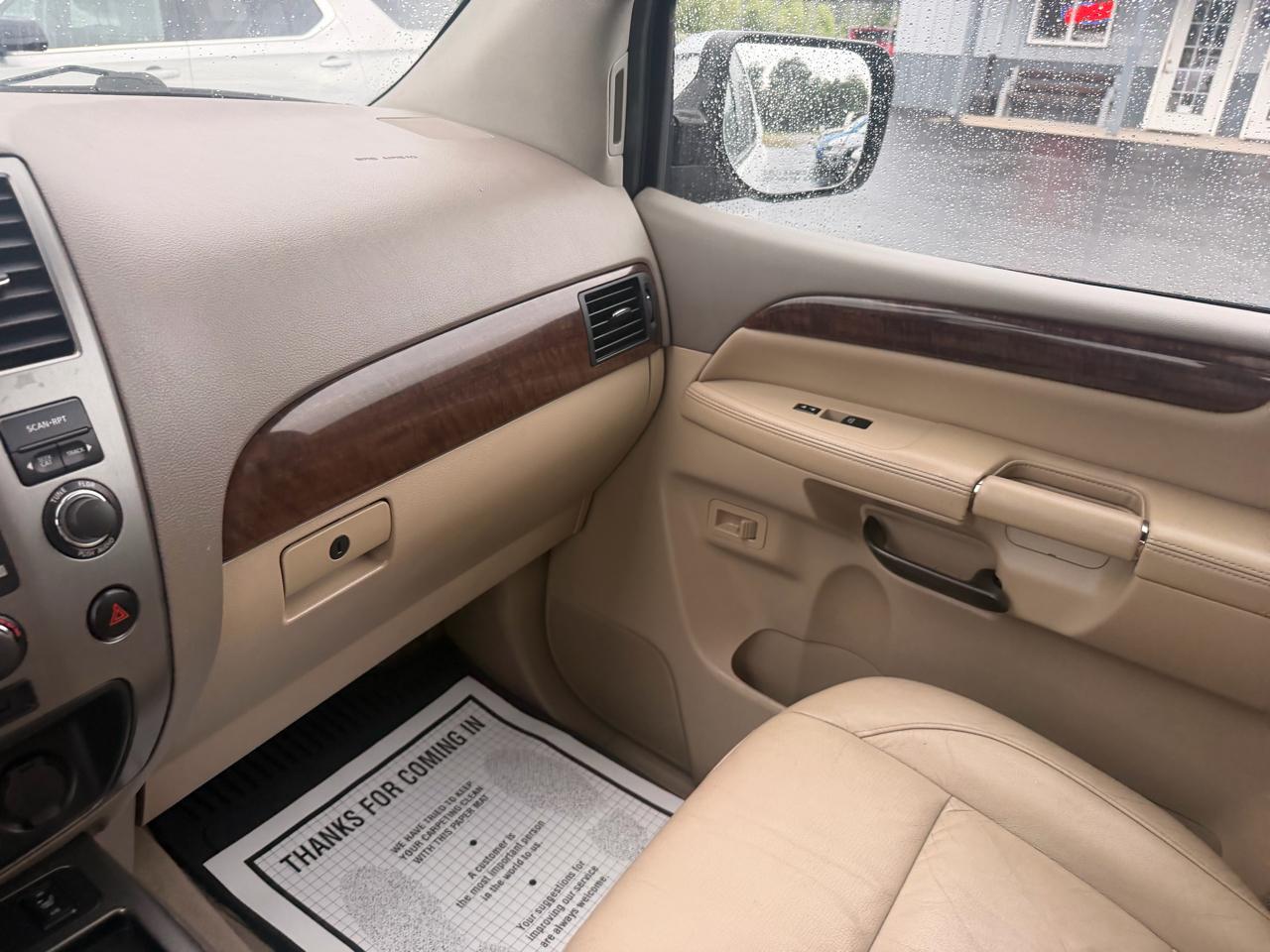 Nissan Armada 2WD 4dr Platinum 2012