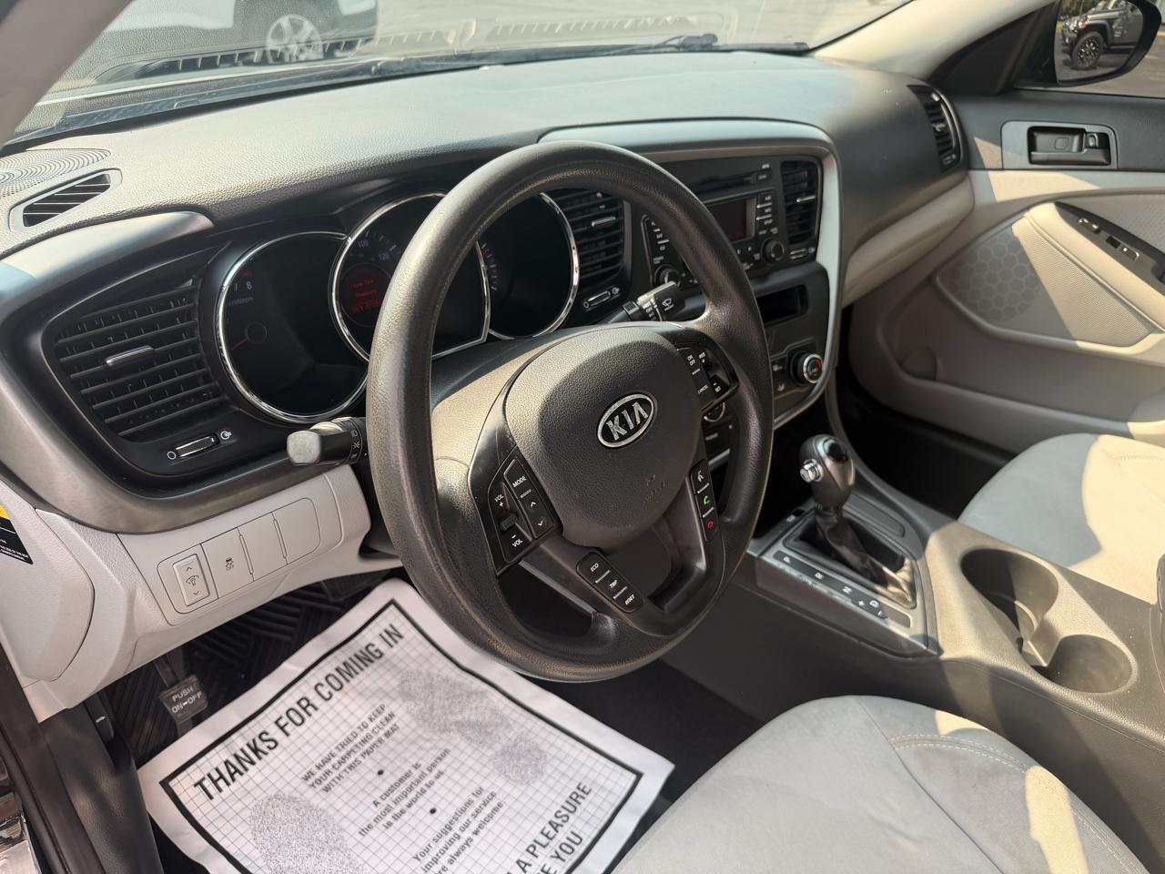 Kia Optima 4dr Sdn 2.4L Auto LX 2012