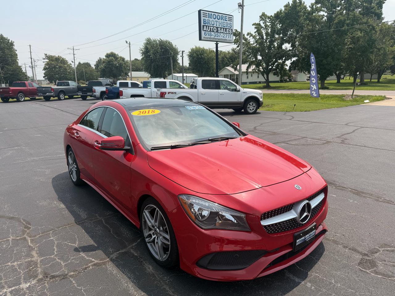 2018 Mercedes-Benz CLA CLA 250 4MATIC Coupe