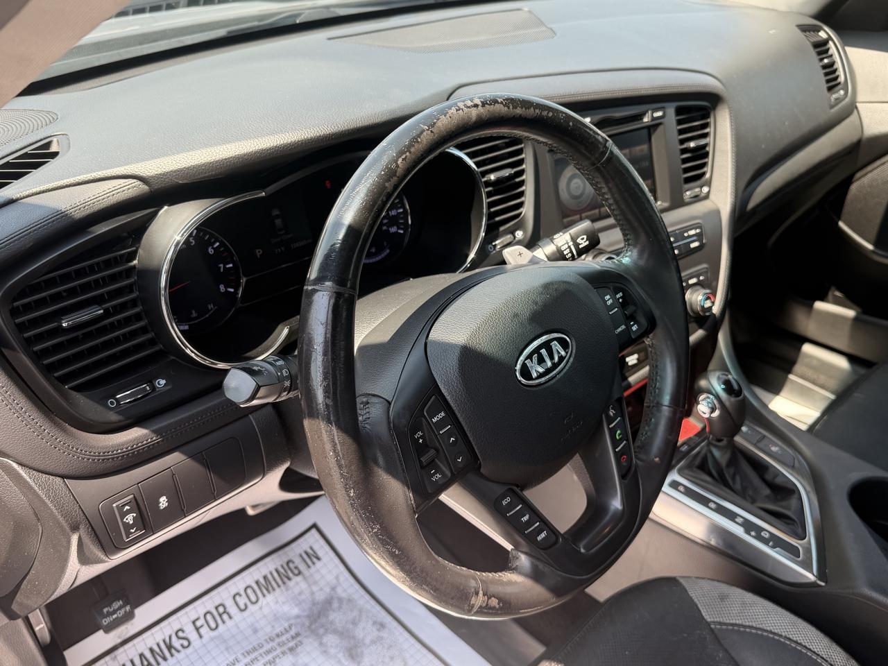 Kia Optima 4dr Sdn 2.0T Auto SX 2012