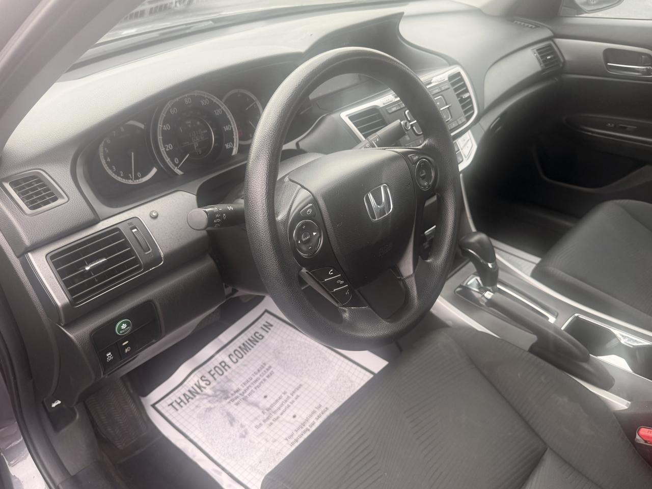 Honda Accord Sedan 4dr I4 CVT LX 2014