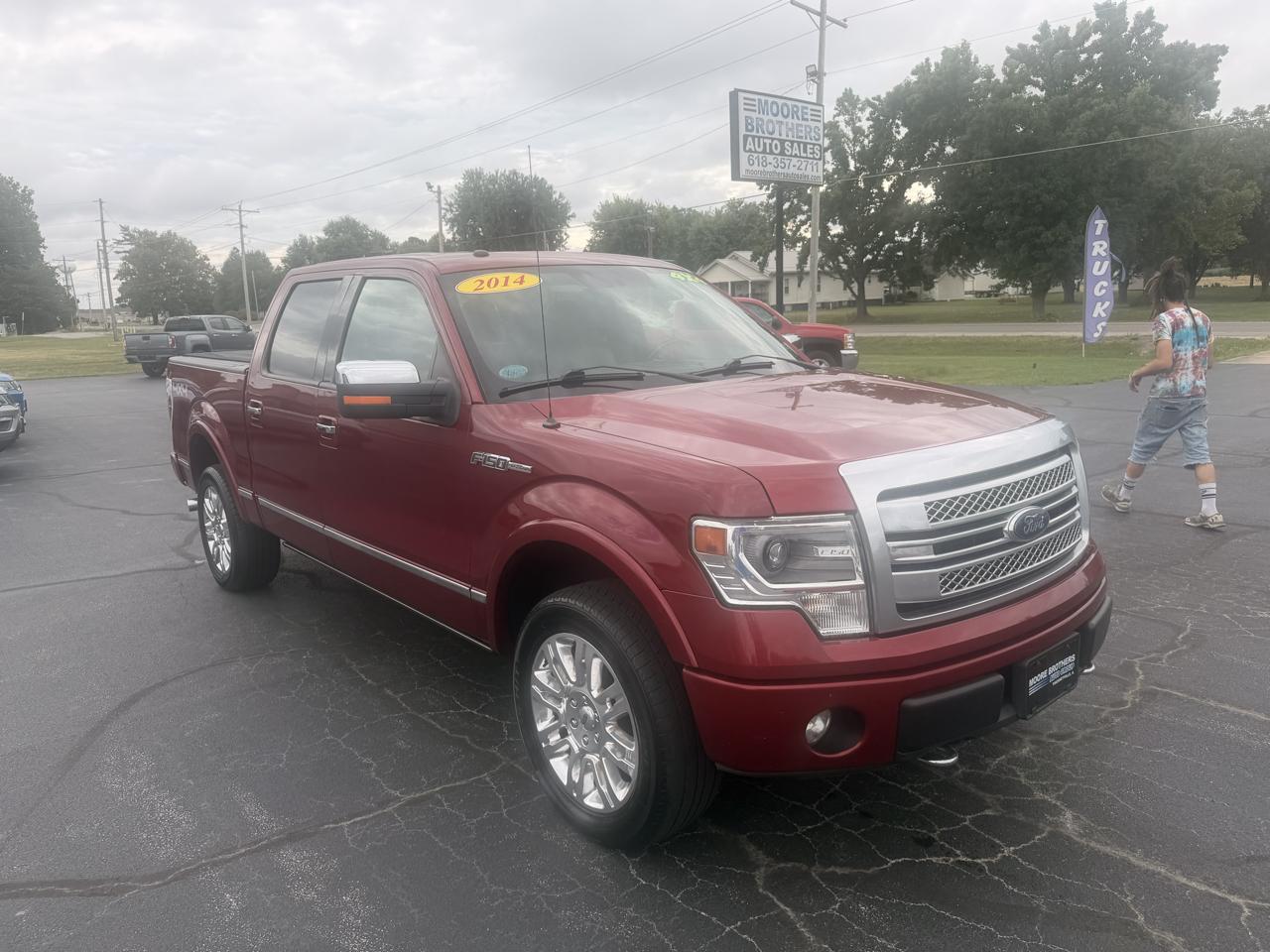 2014 Ford F-150 4WD SuperCrew 145" Platinum