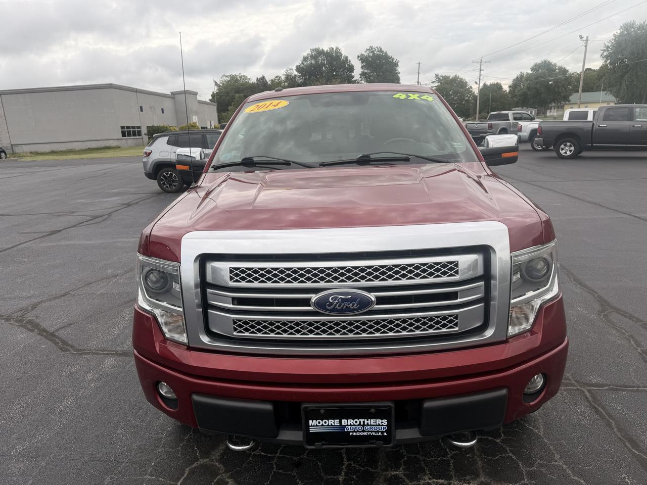 Ford F-150 4WD SuperCrew 145" Platinum 2014