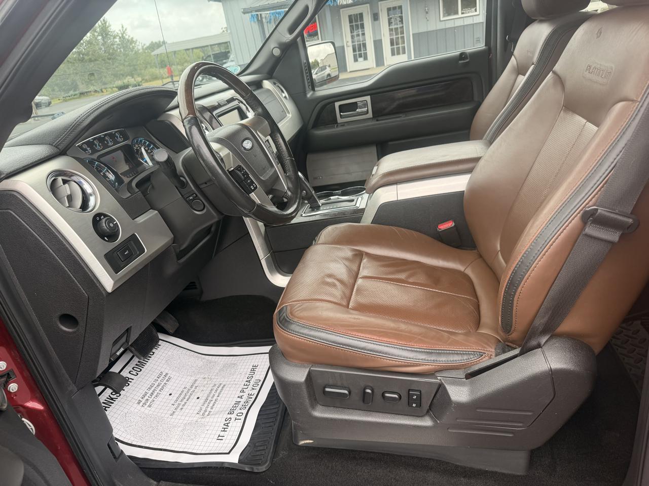 Ford F-150 4WD SuperCrew 145" Platinum 2014