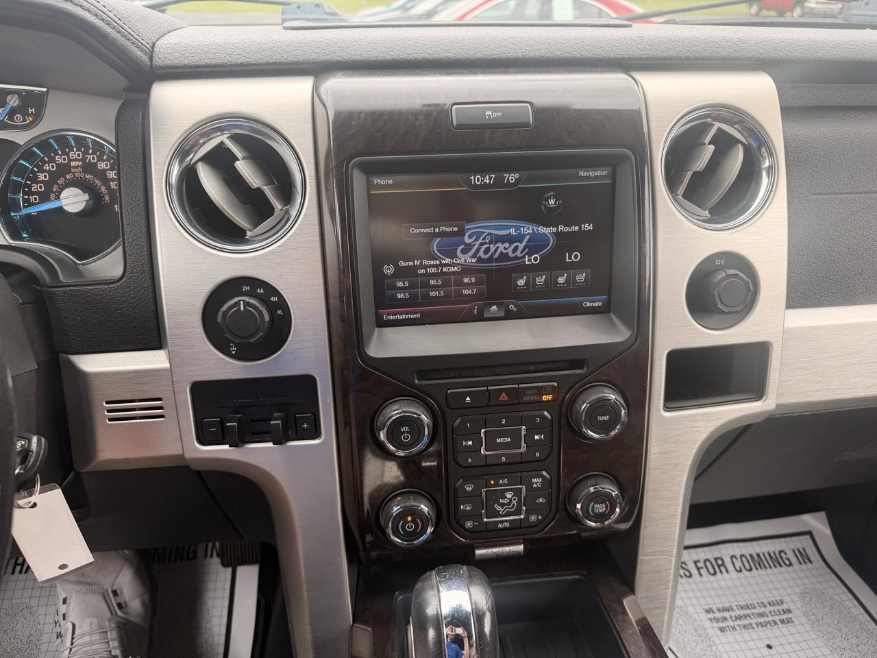 Ford F-150 4WD SuperCrew 145" Platinum 2014