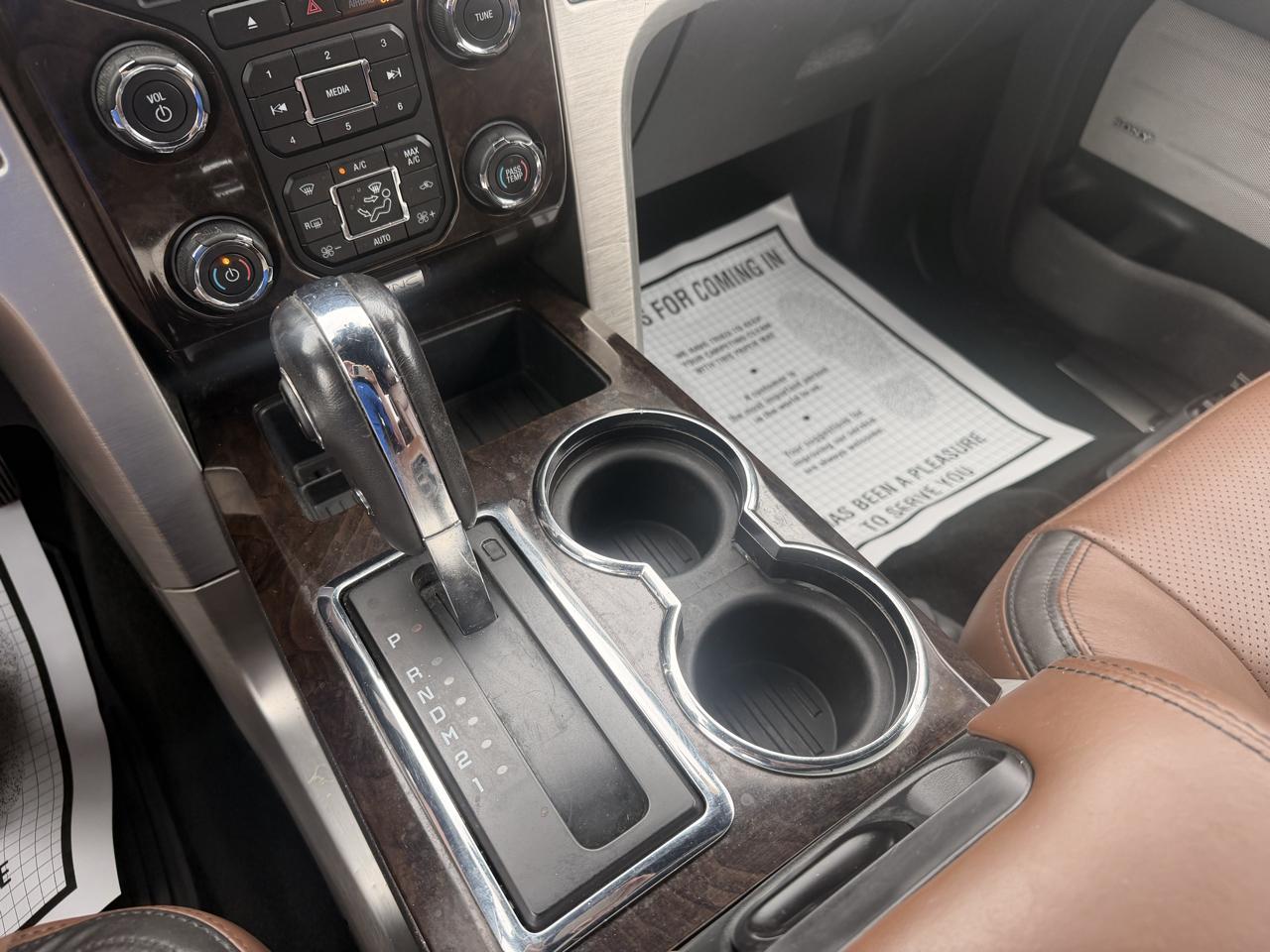 Ford F-150 4WD SuperCrew 145" Platinum 2014