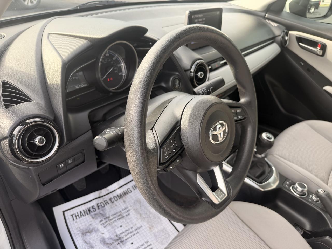 Toyota Yaris Sedan L Manual (Natl) 2019