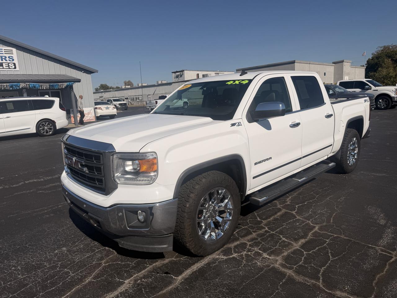 GMC Sierra 1500 4WD Crew Cab 143.5" SLT 2014