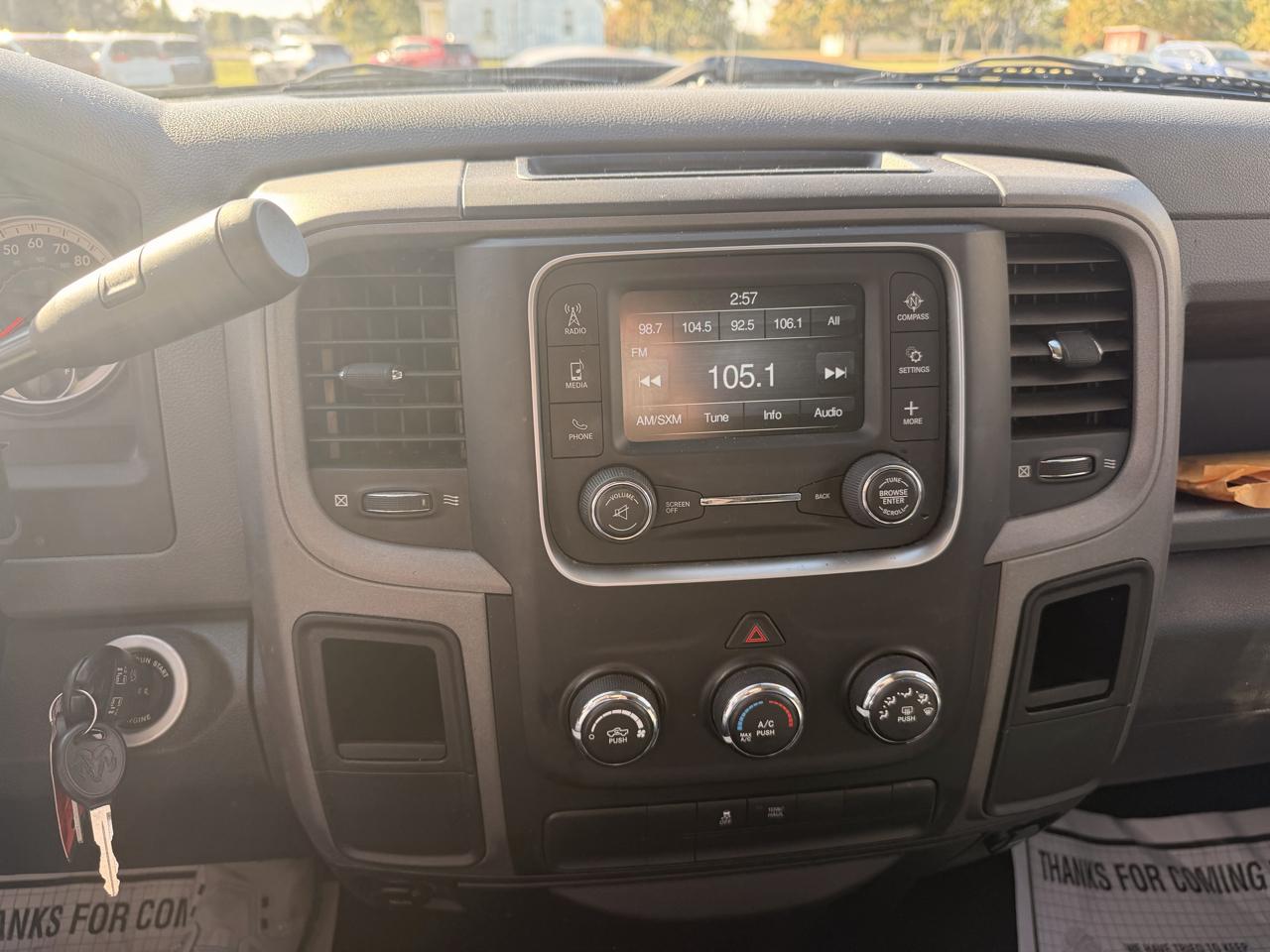 RAM 1500 2WD Quad Cab 140.5" Express 2014