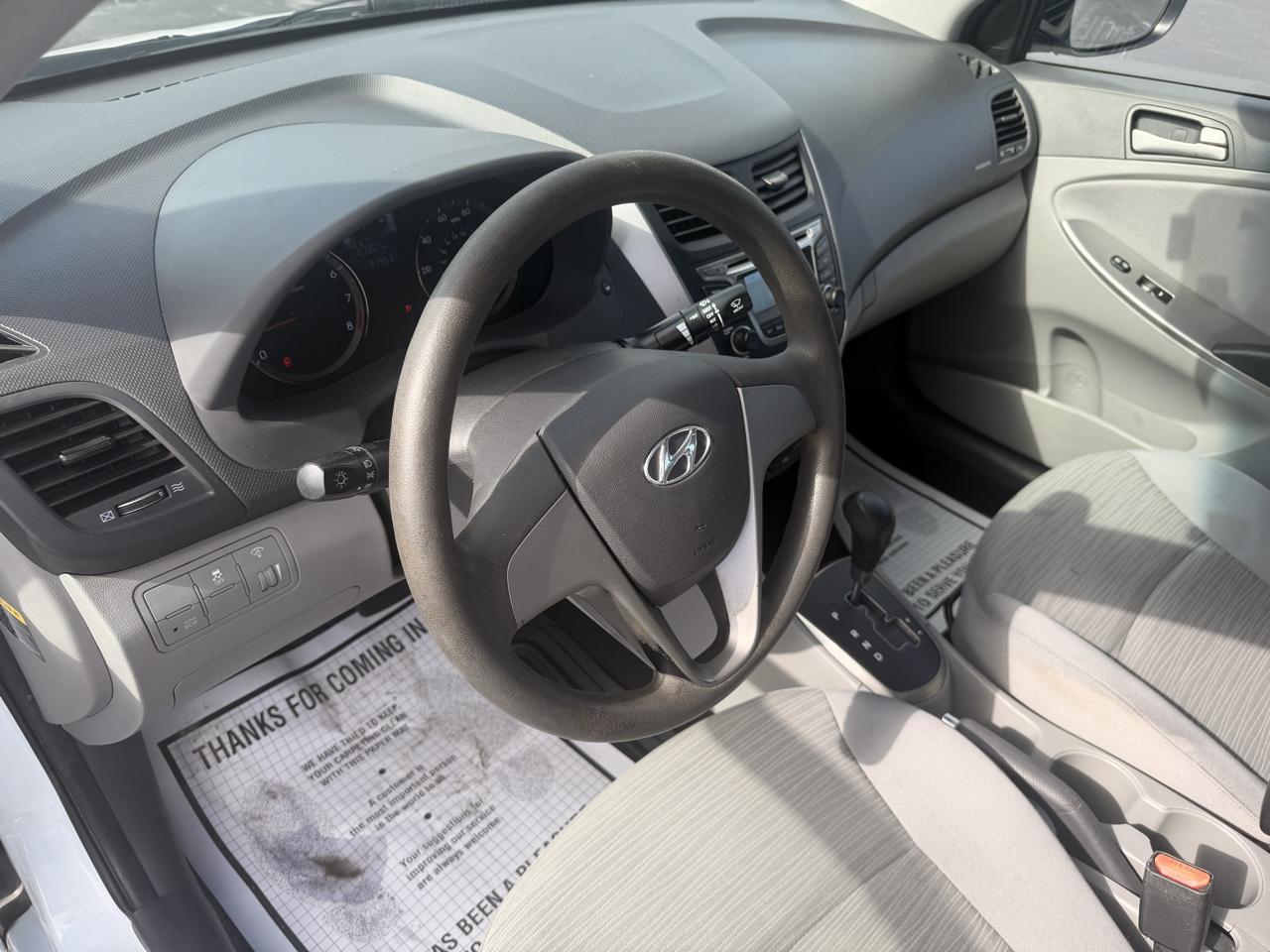 Hyundai Accent SE Sedan Auto 2017
