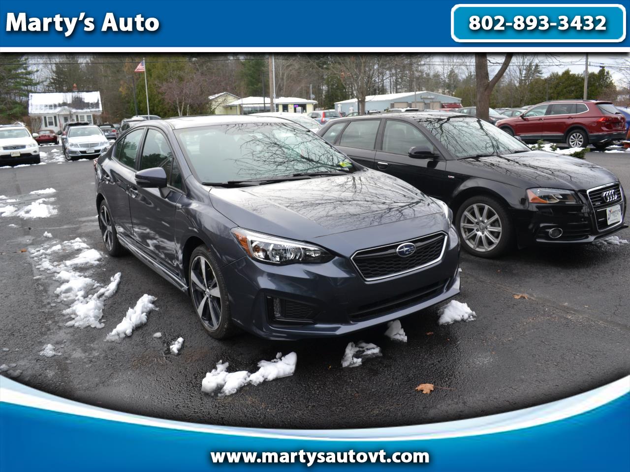 Used 2017 Subaru Impreza 2.0i Sport 4door CVT for Sale in Milton VT