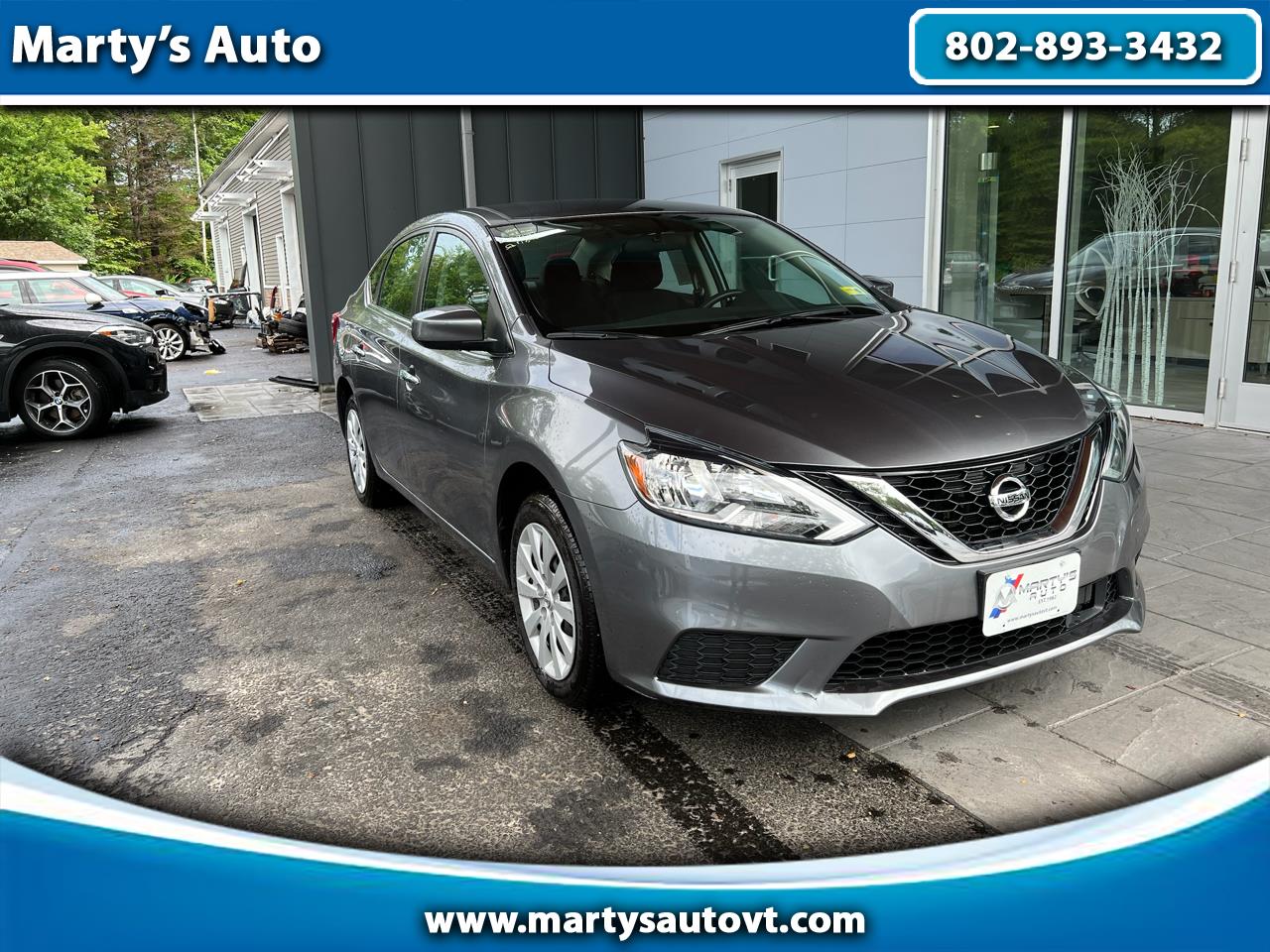 Used 2019 Nissan Sentra S CVT for Sale in Milton VT 05468 Marty's Auto
