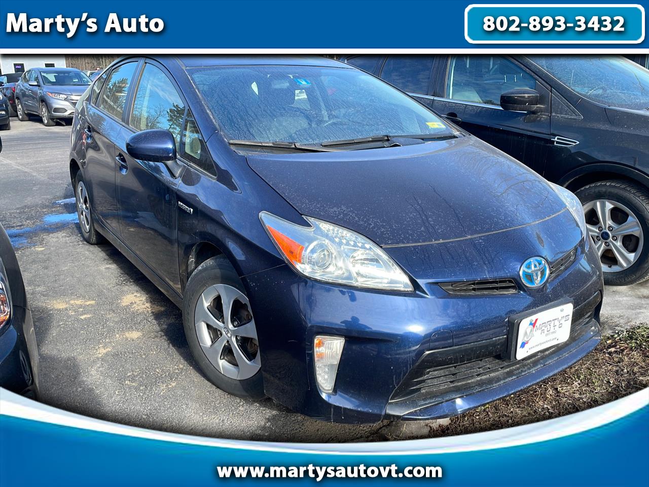 Used 2013 Toyota Prius 5dr HB Two (Natl) for Sale in Milton VT 05468