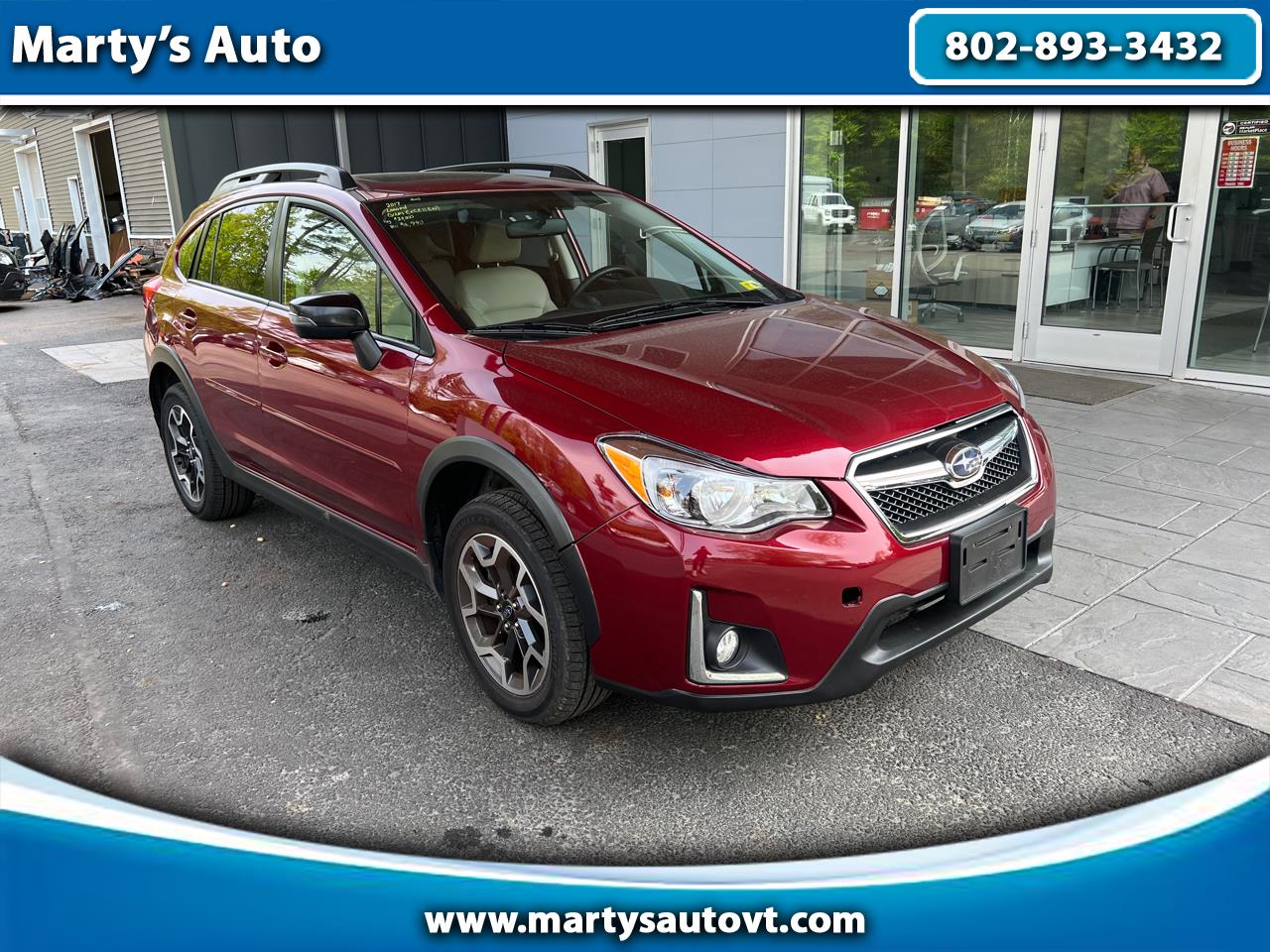 Used 2017 Subaru Crosstrek 2.0i Limited CVT for Sale in Milton VT 05468