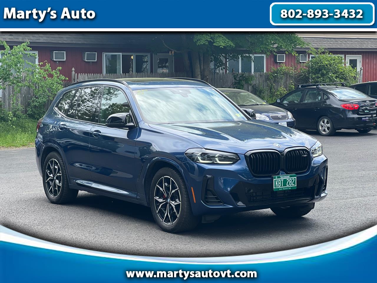 Used 2022 BMW X3 M40i Sports Activity Vehicle for Sale in Milton VT