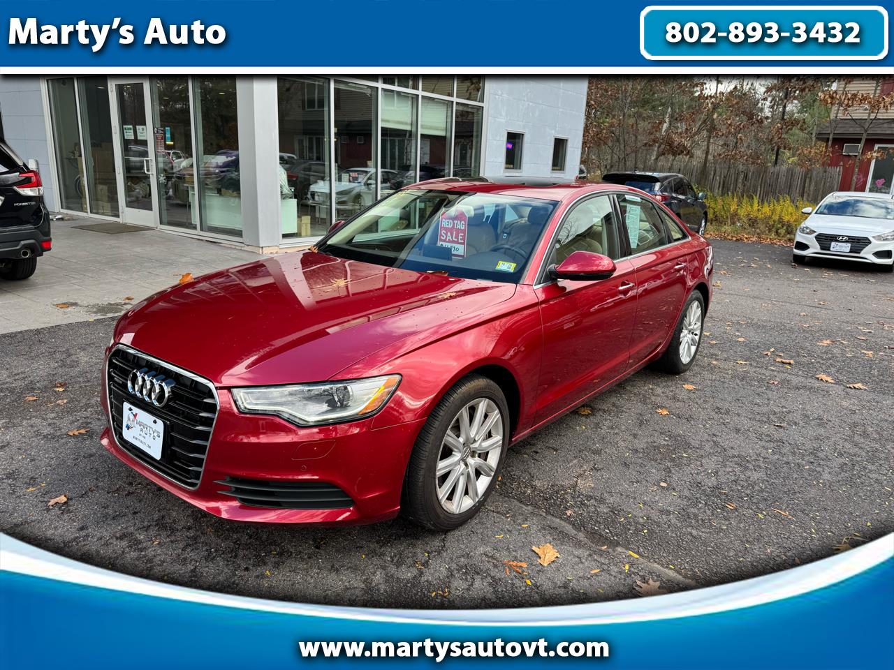 2013 Audi A6 Premium Plus 4D Sedan Qtro 3.0