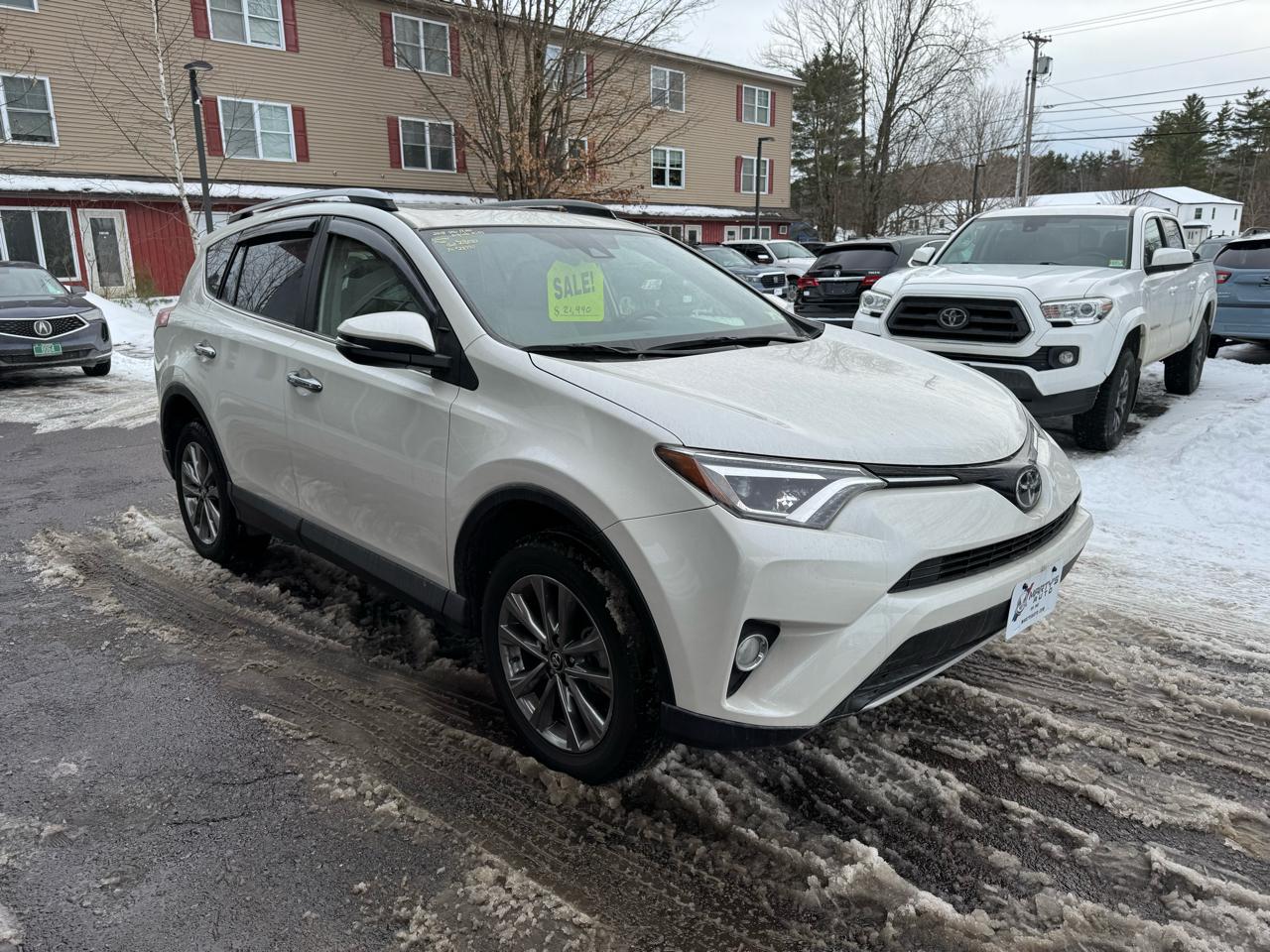 Toyota RAV4 Limited 4D SUV AWD 2018