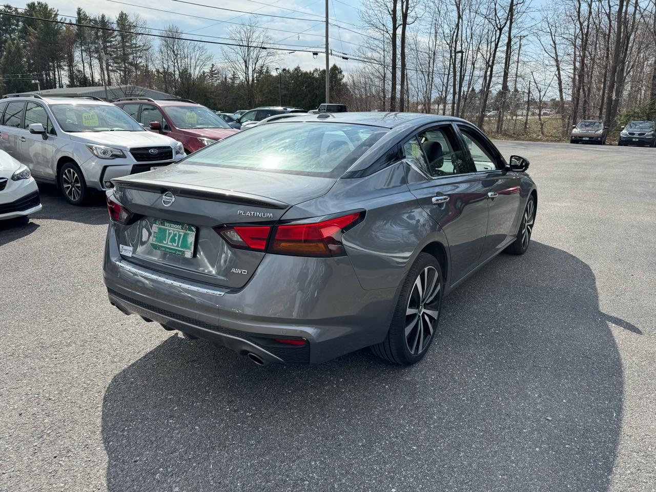 Nissan Altima Platinum 4D Sedan AWD 2.5 2020