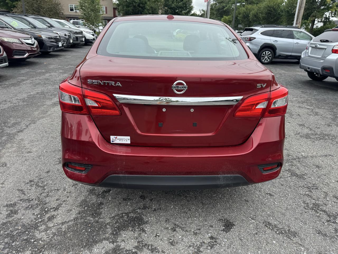 Nissan Sentra SV 4D Sedan 2019