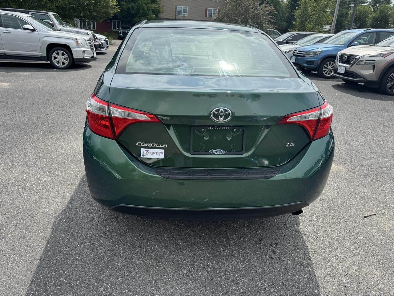 Toyota Corolla L 4D Sedan 2015