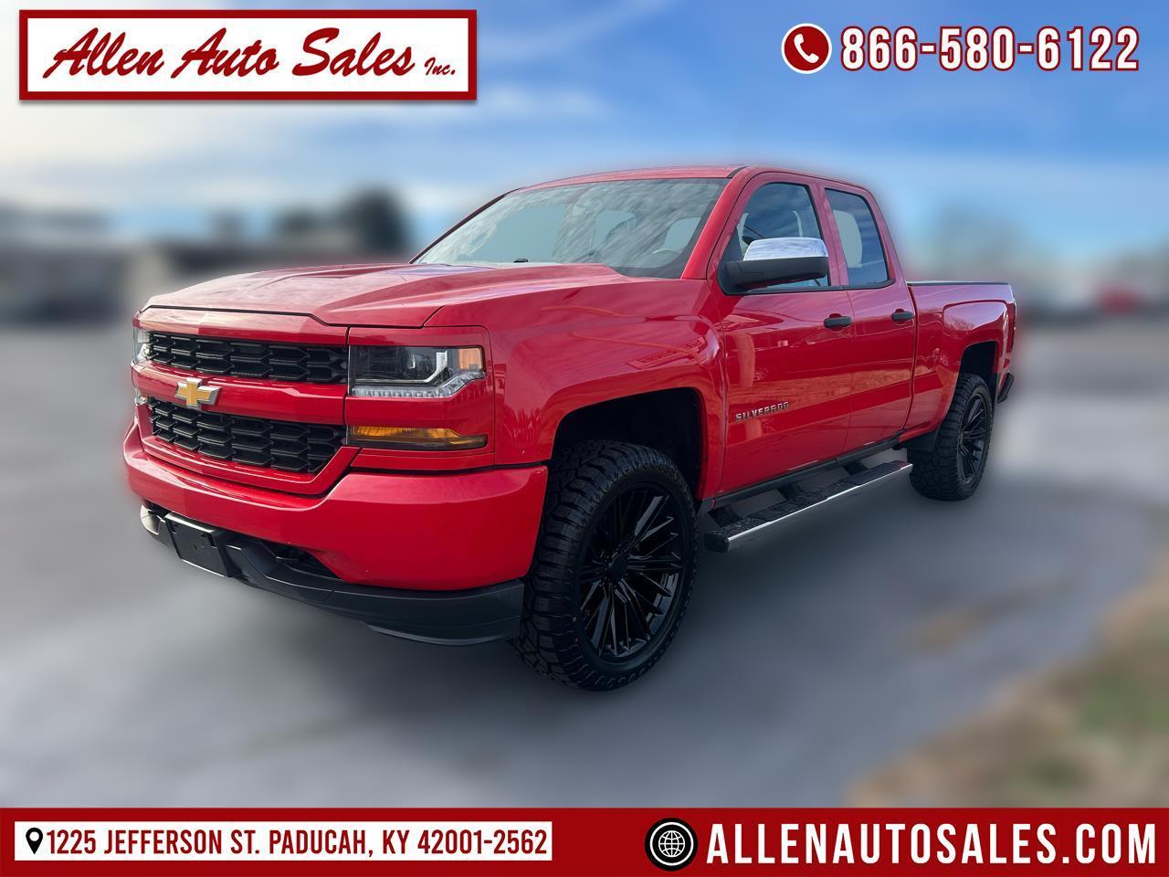2017 Chevrolet Silverado 1500 Custom Double Cab 4WD