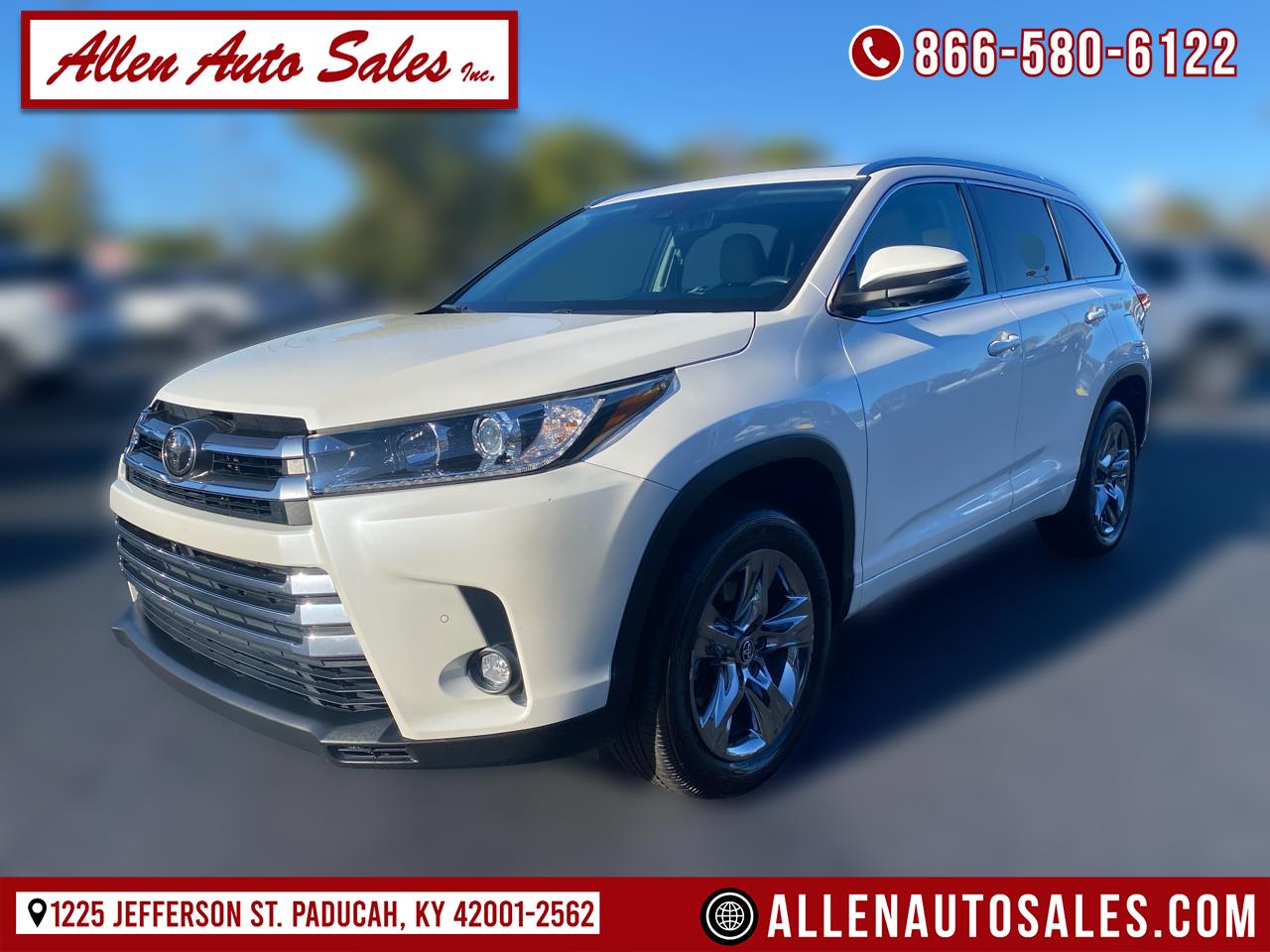 Toyota Highlander Limited V6 FWD (Natl) 2019