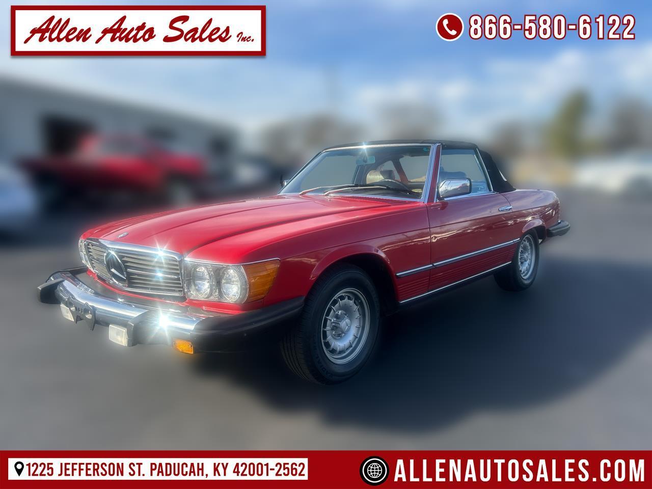 1982 Mercedes-Benz 380 Series 2dr Roadster 380SL