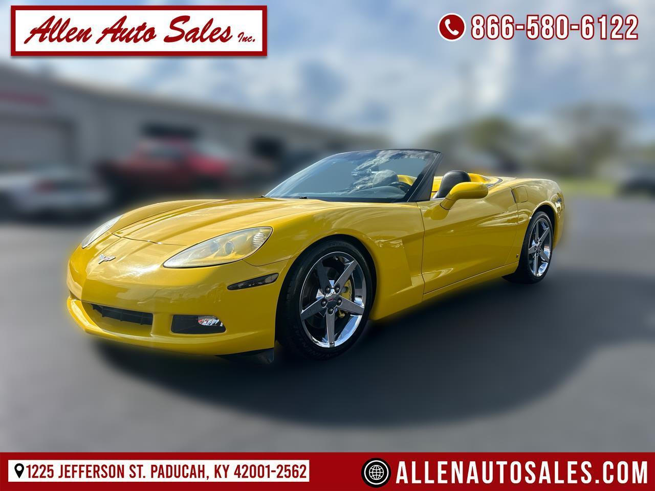 2007 Chevrolet Corvette 2dr Conv