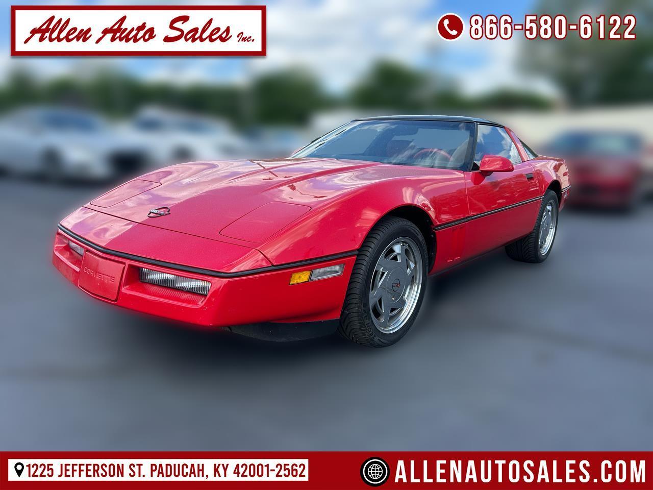 1989 Chevrolet Corvette 2dr Coupe Hatchback