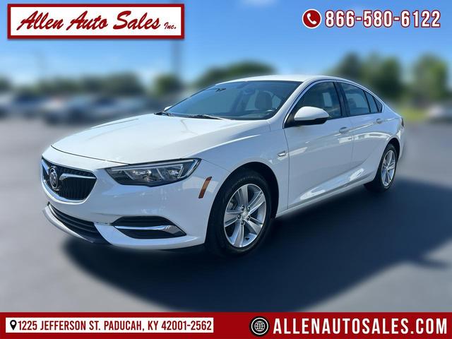 White 2018 Buick Regal Sportback Preferred FWD Sedan Front-Wheel Drive Automatic