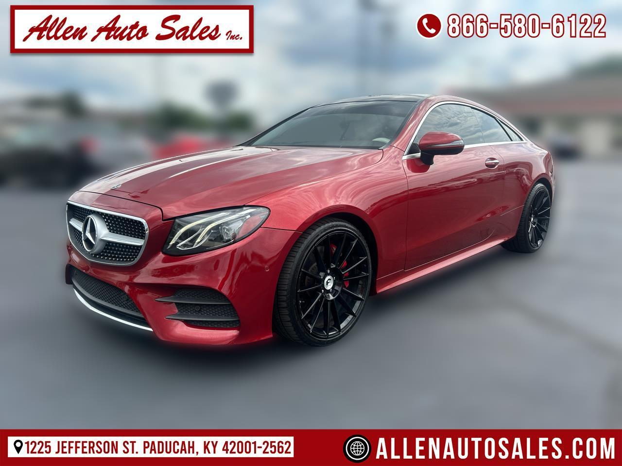 2018 Mercedes-Benz E-Class E 400 RWD Coupe